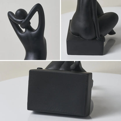 Modern Simple Resin  Sculpture & Figurines for Interior Living Room Decor Statue Table Ornaments Desk Accessories
