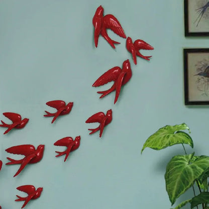 Modern brief fashion beijingqiang soft wall stickers resin wall hangings 3d decoration