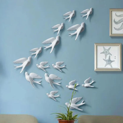 Modern brief fashion beijingqiang soft wall stickers resin wall hangings 3d decoration