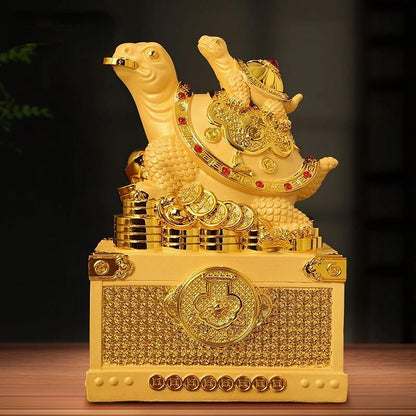 Money Dragon Turtle Drotter Drowna Drial Turtle Home Living Room TV Cabinet Craft Decoration Gifts