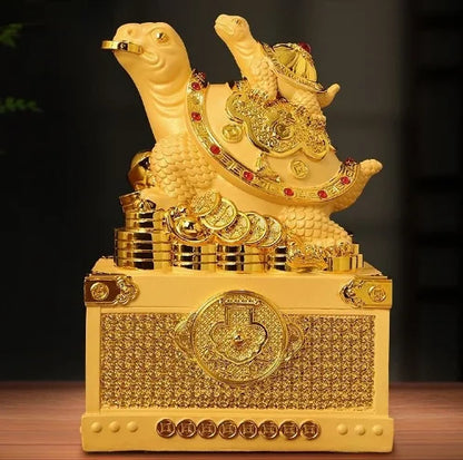 Money Dragon Turtle Drotter Drowna Drial Turtle Home Living Room TV Cabinet Craft Decoration Gifts