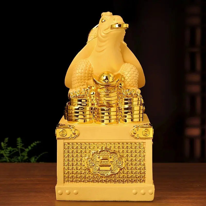 Money Dragon Turtle Drotter Drowna Drial Turtle Home Living Room TV Cabinet Craft Decoration Gifts
