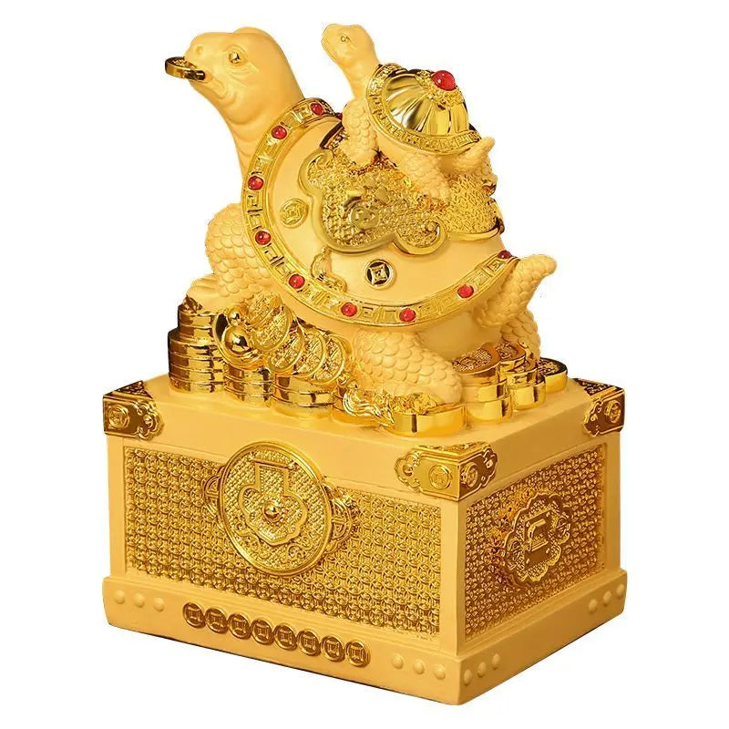 Money Dragon Turtle Drotter Drowna Drial Turtle Home Living Room TV Cabinet Craft Decoration Gifts