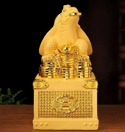 Money Dragon Turtle Drotter Drowna Drial Turtle Home Living Room TV Cabinet Craft Decoration Gifts