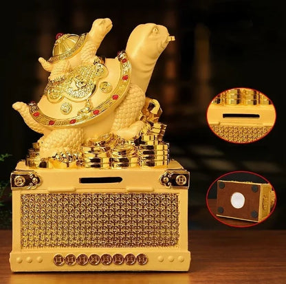 Money Dragon Turtle Drotter Drowna Drial Turtle Home Living Room TV Cabinet Craft Decoration Gifts