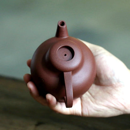 Monohydrate hall of yixing recommended all hand money trough yuanqu pot collection 345 ml tea sets