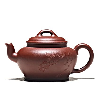 Monohydrate hall yixing ores are recommended by hand purple clay teapot days incense pot of 265 ml of kung fu tea set