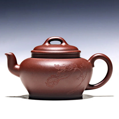 Monohydrate hall yixing ores are recommended by hand purple clay teapot days incense pot of 265 ml of kung fu tea set