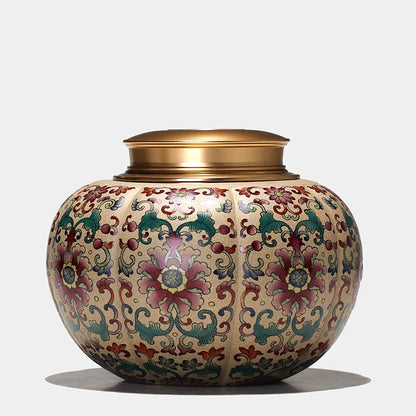 Monohydrate hall yixing purple sand tea pot all hand tin lid seal pot of pu-erh tea cans and POTS