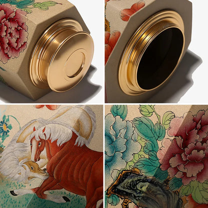 Monohydrate hall yixing purple sand tea pot all hand tin lid seal pot of pu-erh tea cans and POTS