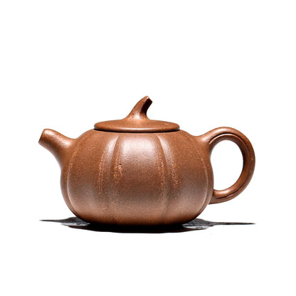 Monohydrate hall yixing recommended small teapot undressed ore pure manual and old mud pumpkin pot of 130 ml