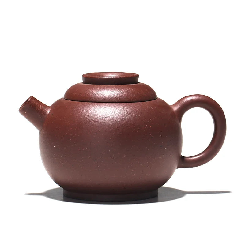 Monohydrate hall yixing recommended tea sets tea pot pure manual famous old ship purple clay pot of 130 ml