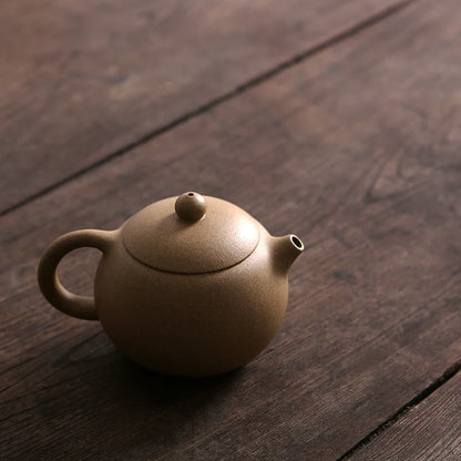 Monohydrate hall yixing recommended undressed ore handmade tea set suit household sesame mud xi shi pot of 260 ml