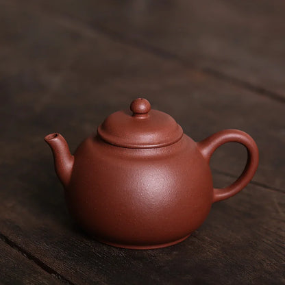 Monohydrate hall yixing recommended undressed ore manual kung fu tea set bottom groove QuChen pot of household 160 ml