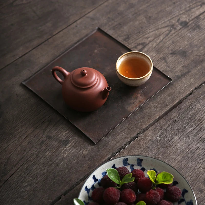 Monohydrate hall yixing recommended undressed ore manual kung fu tea set bottom groove QuChen pot of household 160 ml