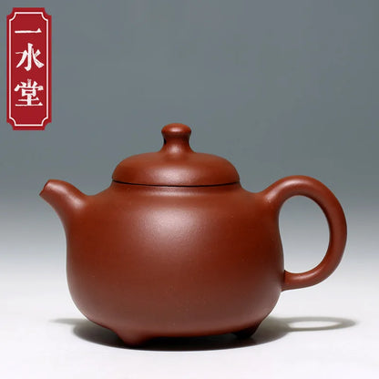 Monohydrate hall yixing recommended undressed ore manual old purple clay three foot milk pot of tea sets tea pot