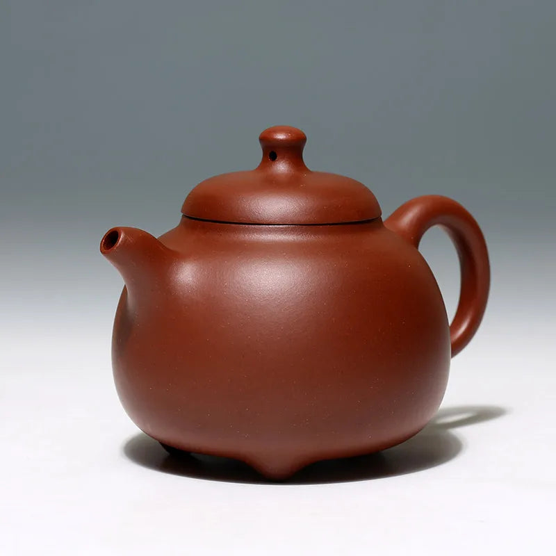 Monohydrate hall yixing recommended undressed ore manual old purple clay three foot milk pot of tea sets tea pot