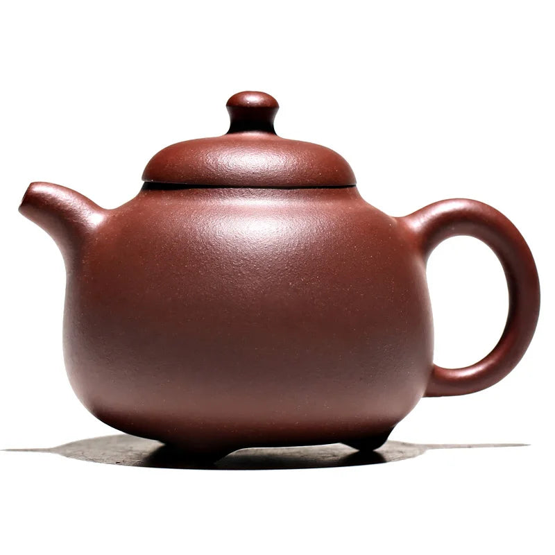 Monohydrate hall yixing recommended undressed ore manual old purple clay three foot milk pot of tea sets tea pot