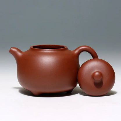 Monohydrate hall yixing recommended undressed ore manual old purple clay three foot milk pot of tea sets tea pot
