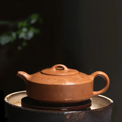 Monohydrate hall yixing undressed ore recommended tea pure manual and old section of the mud, flat collection jars