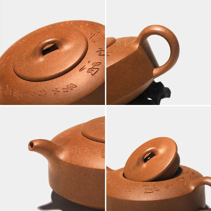Monohydrate hall yixing undressed ore recommended tea pure manual and old section of the mud, flat collection jars