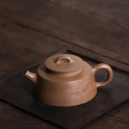 Monohydrate yixing pot are recommended by ore pure manual kung fu tea set # mud fish jar pot collection 175 ml