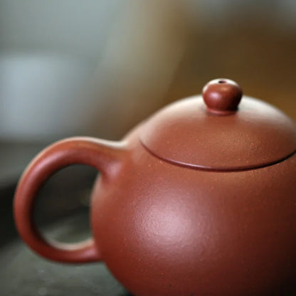 Monohydrate yixing recommended kung fu tea set # suits domestic ore pure manual red-skinned Long Wendan 180 ml
