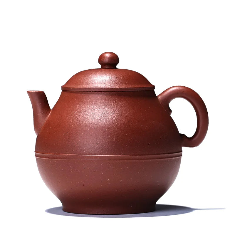 Monohydrate yixing recommended pure manual kung fu tea set # ore bottom groove tai qing pot of household