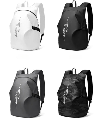 Motorcycle Helmet Bag Riding Backpack Cycling Moto Rider Backpack Waterproof Travel Bag Large Capacity Night Reflection
