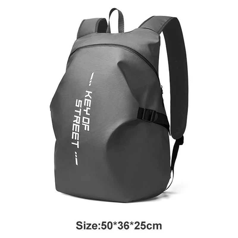 Motorcycle Helmet Bag Riding Backpack Cycling Moto Rider Backpack Waterproof Travel Bag Large Capacity Night Reflection