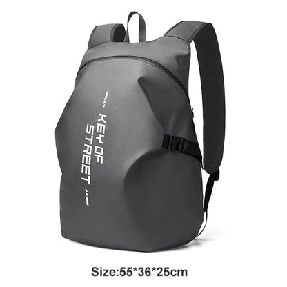 Motorcycle Helmet Bag Riding Backpack Cycling Moto Rider Backpack Waterproof Travel Bag Large Capacity Night Reflection