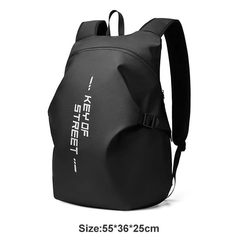 Motorcycle Helmet Bag Riding Backpack Cycling Moto Rider Backpack Waterproof Travel Bag Large Capacity Night Reflection