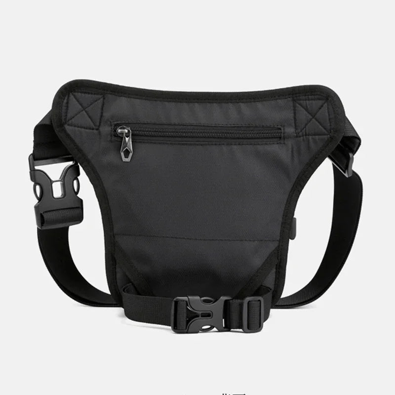 Motorcycle Rider Drop Leg Bag Waist for Men Travel Assault Male Nylon Belt Messenger Cross Body Fanny Pack Hip Thigh Bags