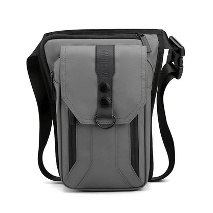 Motorcycle Rider Leg Drop Bags Fanny Pack For Men Nylon Military/Assault Male Messenger Cross Body Bum Hip Belt Waist Thigh Bag