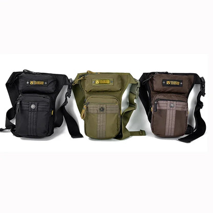 Motorcycle Rider Leg Waist For Men Military MessengerTravel Oxford Male Belt Hip Bum Drop Thigh Bag