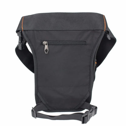 Motorcycle Rider Men Military Fanny Waist Pack Belt Hip Bum Drop Thigh Pouch Crossbody Shoulder Bags Oxford Leg Bag