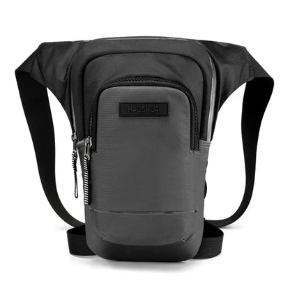 Motorcycle Rider Reflective Drop Leg Bag for Men Travel Messenger Cross Body Hip Thigh Bags Male Nylon Belt Waist Fanny Pack New