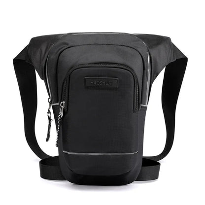 Motorcycle Rider Reflective Drop Leg Bag for Men Travel Messenger Cross Body Hip Thigh Bags Male Nylon Belt Waist Fanny Pack New