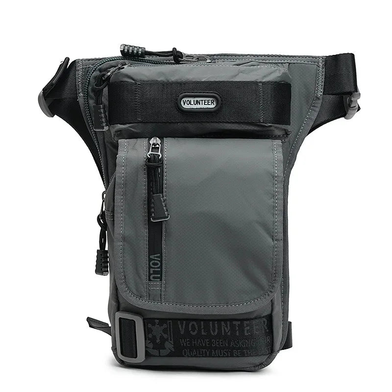 Motorcycle Riding Belt Fanny Pack Male Military Assault Casual Hip Bum High Quality Waterproof Oxford Men Waist Leg Drop Bags