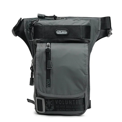 Motorcycle Riding Belt Fanny Pack Male Military Assault Casual Hip Bum High Quality Waterproof Oxford Men Waist Leg Drop Bags