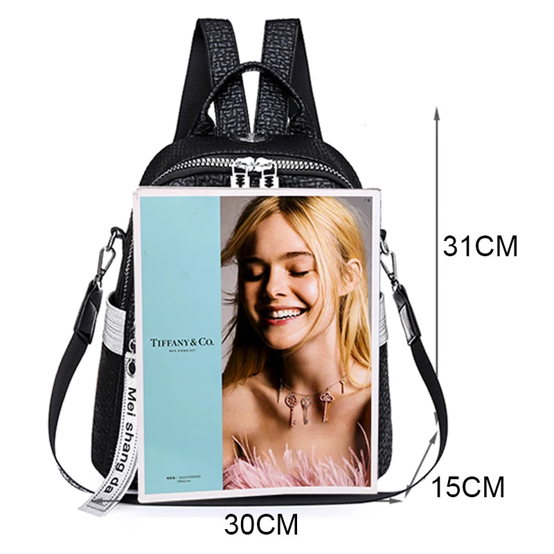 Multi Functional High Capacity Backpack With Fashionable Crown And Diamond Design Backpacks With Luxurious Women Travel Mochilas