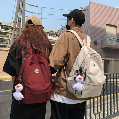 Multi-Pocket Female Backpack 2022 New Book School Bag for Teenage Girls Boys Student Women's Travel Rucksack Small Or Big Size