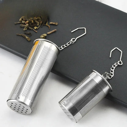 Multi Style Tea Infuser Fine Mesh Coffee Filter Stainless Steel Tea Strainer Teapot Cup Hanging Loose Leaf Spice Tea Strainer