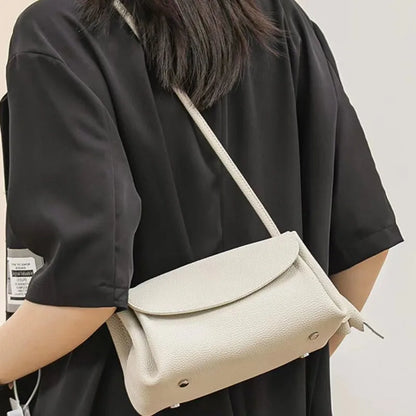 Multi-function Phone Bag Casual All-match Solid Genuine Leather Crossbody Shoulder Handbags Elegant Lady Commuter Bolsas Mujer