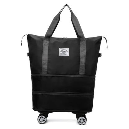 Multi-function Wheel Travel Bag Ultra-light Portable Dry and Wet Separation Luggage Storage Bag Large Capacity Fitness Bag