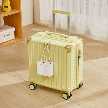 Multi-function boarding box, snap-in luggage, rechargeable luggage lock, high-value silent universal business