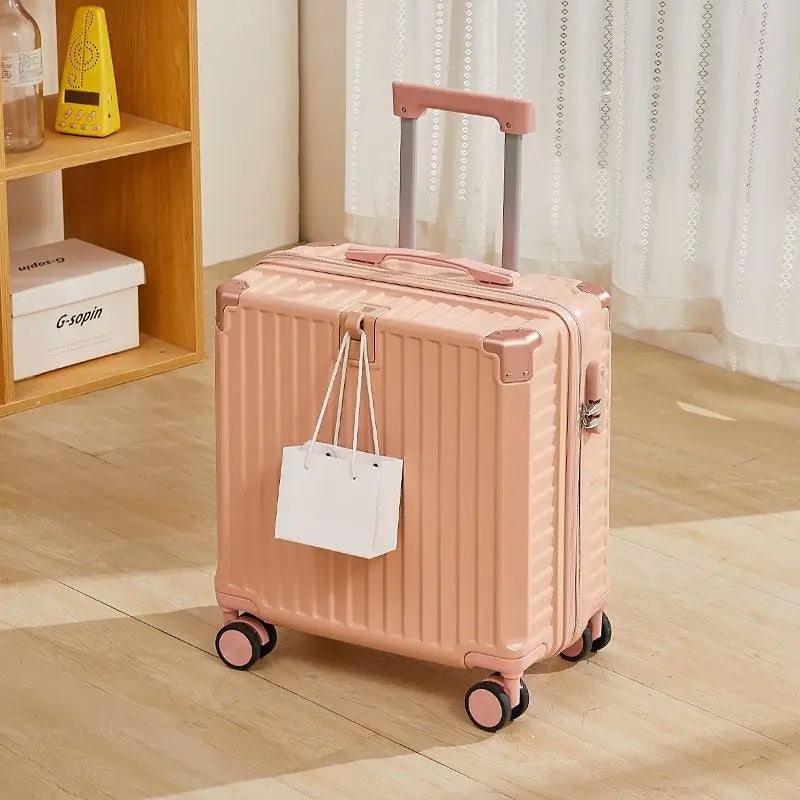 Multi-function boarding box, snap-in luggage, rechargeable luggage lock, high-value silent universal business