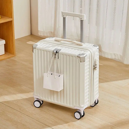 Multi-function boarding box, snap-in luggage, rechargeable luggage lock, high-value silent universal business