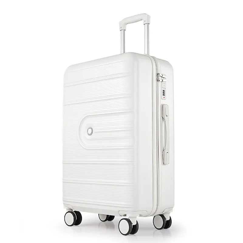 Multi functional luggage, women's 20 inch trolley box, boarding travel box, men's 24 password box, sturdy and durable leather