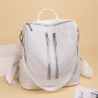 Multi-pocket Backpack for Women Large Capatity Shoulder Sac Fahion Casual School Book Bag Ladies Travel Bagpack A Dos Bolsos